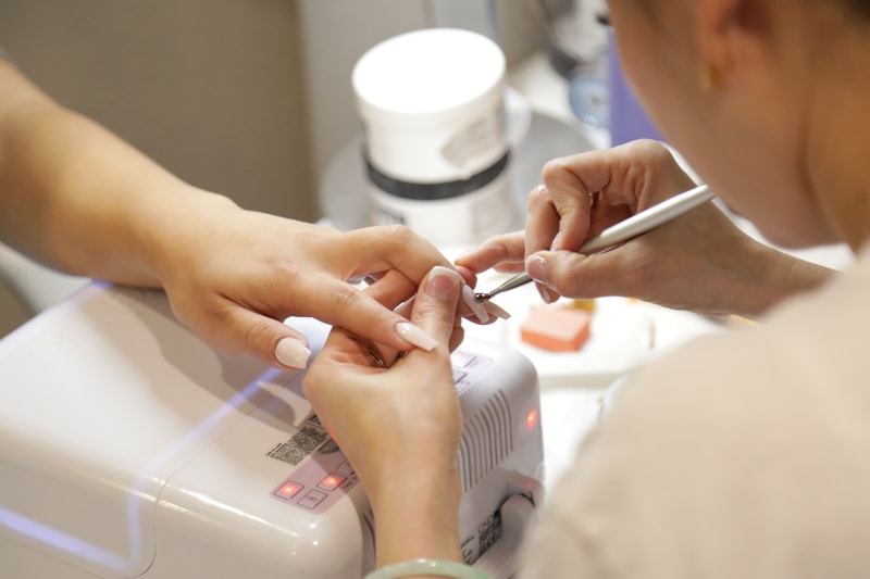 Gel manicure perfection